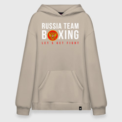 Худи SuperOversize хлопок Boxing national team of Russia