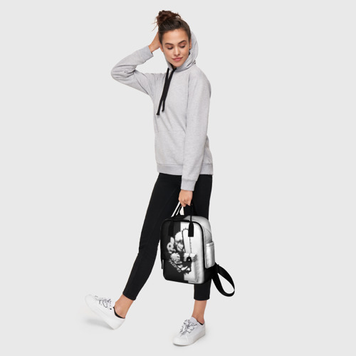 Женский рюкзак 3D с принтом Человек-бензопила Дэндзи и Почита, фото #4