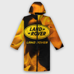 Мужской дождевик 3D Land Rover - gold gradient