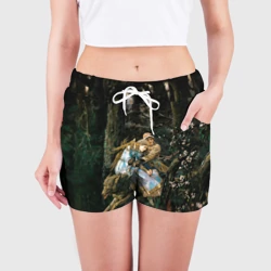 Женские шорты 3D Васнецов Иван царевич на Сером Волке - фото 2