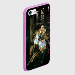 Чехол для iPhone 5/5S матовый Васнецов Иван царевич на Сером Волке - фото 2