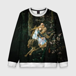 Детский свитшот 3D Васнецов Иван царевич на Сером Волке