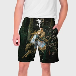 Мужские шорты 3D Васнецов Иван царевич на Сером Волке
