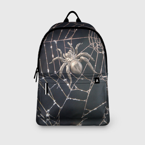 Рюкзак 3D Блестящий паук в паутине - фото 4