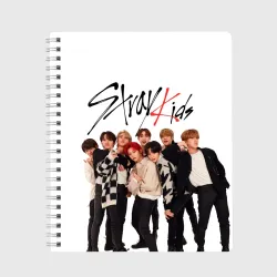 Тетрадь Stray Kids white background