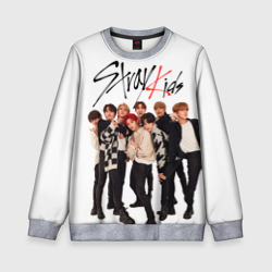 Детский свитшот 3D Stray Kids white background