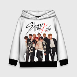 Детская толстовка 3D Stray Kids white background