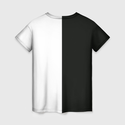 Женская футболка 3D с принтом Джунко Эношима - Danganronpa, вид сзади #1
