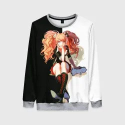 Женский свитшот 3D Джунко Эношима - Danganronpa