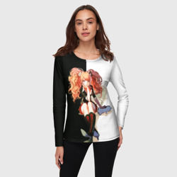 Женский лонгслив 3D Джунко Эношима - Danganronpa - фото 2