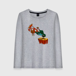 Женский лонгслив хлопок Круг сокровищ