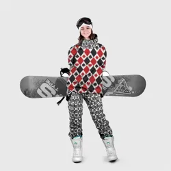 Накидка на куртку 3D Фон из карточных мастей - фото 2