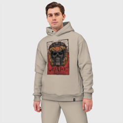 Мужской костюм oversize хлопок Quake - Ranger skull - фото 2