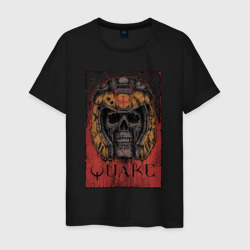 Quake - Ranger skull – Мужская футболка хлопок с принтом купить со скидкой в -20%