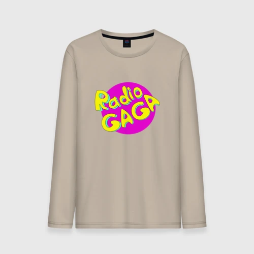 Мужской лонгслив хлопок Radio Gaga
