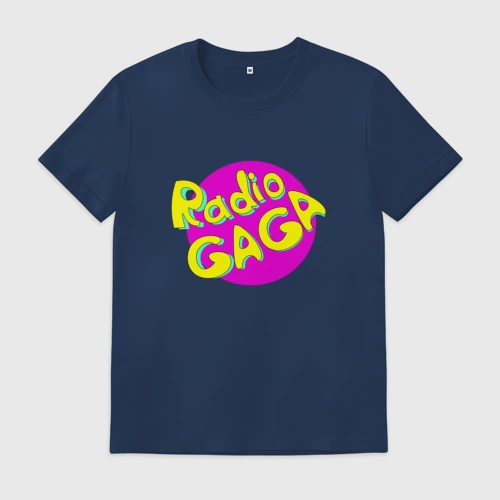 Мужская футболка хлопок Radio Gaga
