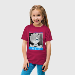 Детская футболка хлопок Рем - Re: Zero - С нуля - фото 2