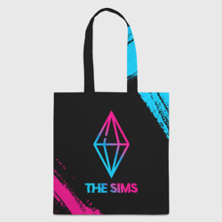 Шоппер 3D The Sims - neon gradient