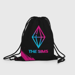 Рюкзак-мешок 3D The Sims - neon gradient