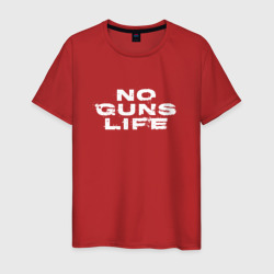 Мужская футболка хлопок No Guns Life лого