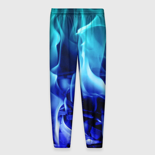 Мужские брюки 3D Огненный неоновый градиент, цвет 3D печать - фото 2