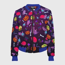 Женский бомбер 3D Это Хэллоуин