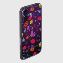 Чехол для iPhone 16 силиконовый с защитой камеры Это Хэллоуин - фото 2