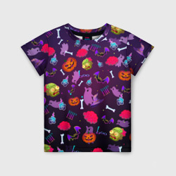 Детская футболка 3D Это Хэллоуин