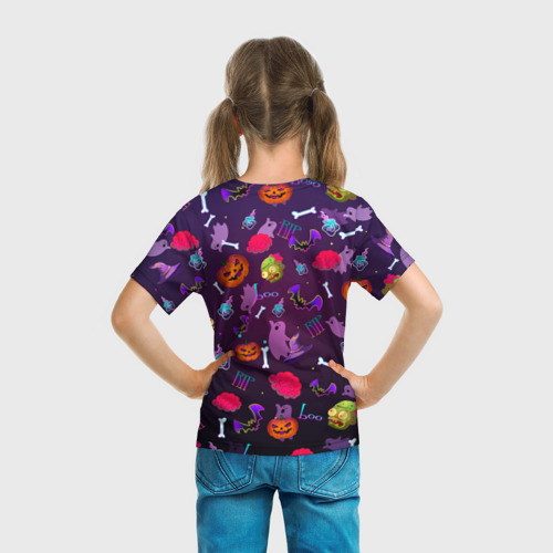 Детская футболка 3D Это Хэллоуин, цвет 3D печать - фото 6
