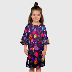 Детское платье 3D Это Хэллоуин - фото 2