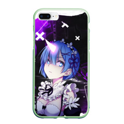 Чехол для iPhone 7Plus/8 Plus матовый Rem - ReZero - Абстракция