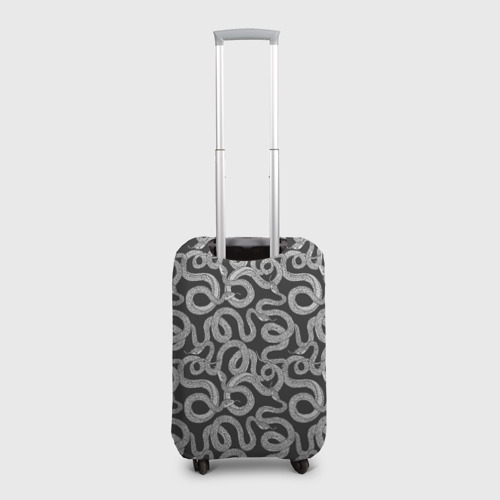 Чехол для чемодана 3D с принтом Змея с языком - картинка 2 Чехол для чемодана 3D Змея с языком - фото 2