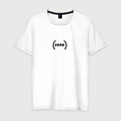 1998 – Мужская футболка хлопок с принтом купить со скидкой в -20%