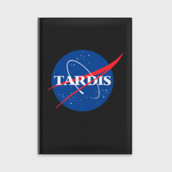 Ежедневник Tardis - лого в стиле NASA