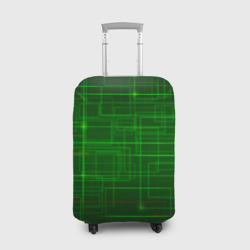 Чехол для чемодана 3D Нейросеть - текстура