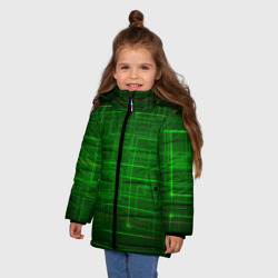 Зимняя куртка для девочек 3D Нейросеть - текстура - фото 2