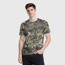 Мужская футболка 3D Мануловый камуфляж - фото 2