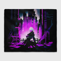Плед 3D Люси из аниме Cyberpunk Edgerunners