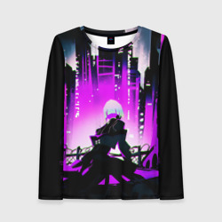 Женский лонгслив 3D Люси из аниме Cyberpunk Edgerunners