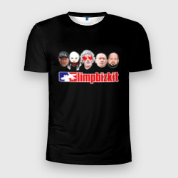 Мужская футболка 3D Slim Limp Bizkit art