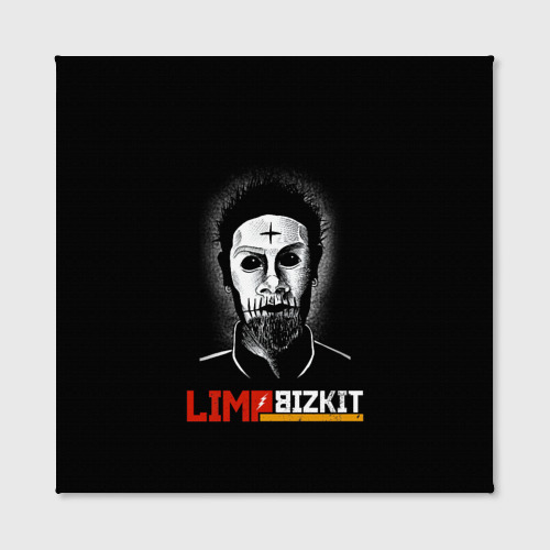 Холст квадратный Limp Bizkit Wes Borland, цвет 3D печать - фото 2