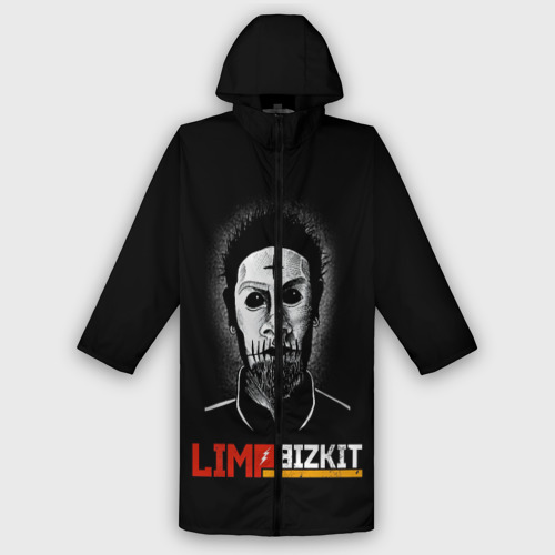 Мужской дождевик 3D Limp Bizkit Wes Borland, цвет белый