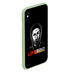 Чехол для iPhone XS Max матовый Limp Bizkit Wes Borland - фото 2