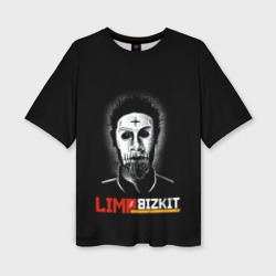 Женская футболка oversize 3D Limp Bizkit Wes Borland