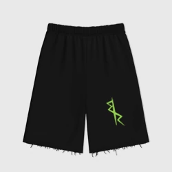 Женские шорты oversize футер хлопок Cyberpunk - Команда Дэвида