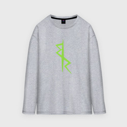 Женский лонгслив oversize хлопок Cyberpunk - Команда Дэвида