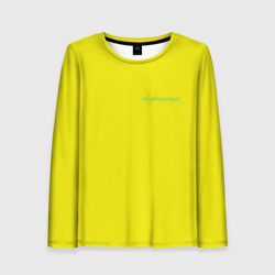 Женский лонгслив 3D Киберпанк - Лого Дэвида