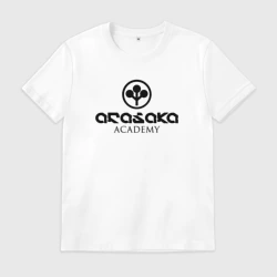 Мужская футболка хлопок Cyberpunk - Arasaka Academy