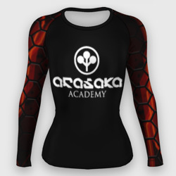 Женский рашгард 3D Киберпанк - Arasaka Academy
