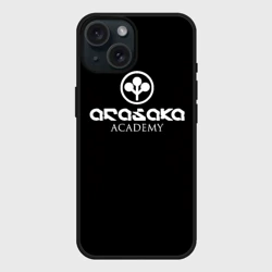 Чехол силиконовый для Apple iPhone 15 матовый Киберпанк - Arasaka Academy